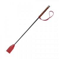 Красный стек с фигурной рукоятью - 60 см.