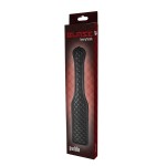 Черная шлепалка PADDLE DIAMOND - 32 см.