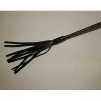 Короткий плетёный стек с наконечником-кисточкой - 70 см. Короткий плетёный стек с наконечником-кисточкой - 70 см.