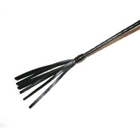 Короткий витой стек с наконечником в виде кисточки - 70 см. Короткий витой стек с наконечником в виде кисточки - 70 см.