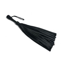 Черная профессиональная плеть Luxury Arsenal - 55 см. Черная профессиональная плеть Luxury Arsenal - 55 см.