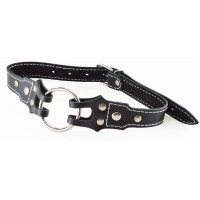 Кляп-рамка на ремешках с контрастной строчкой Кляп-рамка на ремешках с контрастной строчкой