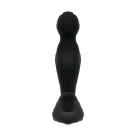 Черный вибростимулятор простаты Adam s Rotating P-spot Massager - 14,2 см.