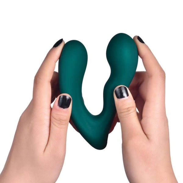 Темно-бирюзовый вибромассажер простаты Solstice X Темно-бирюзовый вибромассажер простаты Solstice X