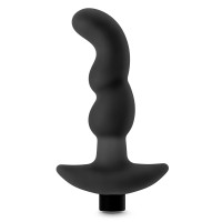 Черный вибромассажер простаты Prostate Massager 03 - 15,2 см. Черный вибромассажер простаты Prostate Massager 03 - 15,2 см.