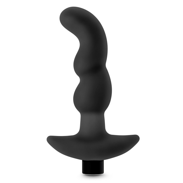 Черный вибромассажер простаты Prostate Massager 03 - 15,2 см. Черный вибромассажер простаты Prostate Massager 03 - 15,2 см.