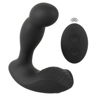 Черный вибростимулятор простаты RC Prostate Massager - 13,1 см. Черный вибростимулятор простаты RC Prostate Massager - 13,1 см.