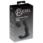 Черная анальная пробка с вибрацией, вращением и пультом ДУ RC Butt Plug with 2 Functions Черная анальная пробка с вибрацией, вращением и пультом ДУ RC Butt Plug with 2 Functions