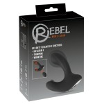Черная анальная вибропробка с функцией расширения RC Butt Plug with 3 functions Черная анальная вибропробка с функцией расширения RC Butt Plug with 3 functions
