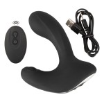 Черная анальная вибропробка с функцией расширения RC Butt Plug with 3 functions Черная анальная вибропробка с функцией расширения RC Butt Plug with 3 functions