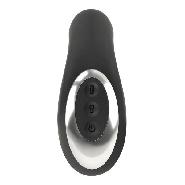 Черная анальная вибропробка с функцией расширения RC Butt Plug with 3 functions Черная анальная вибропробка с функцией расширения RC Butt Plug with 3 functions