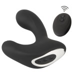 Черная анальная вибропробка с функцией расширения RC Butt Plug with 3 functions Черная анальная вибропробка с функцией расширения RC Butt Plug with 3 functions