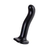 Черный стимулятор для пар P G-Spot Dildo Size M - 18 см. Черный стимулятор для пар P G-Spot Dildo Size M - 18 см.