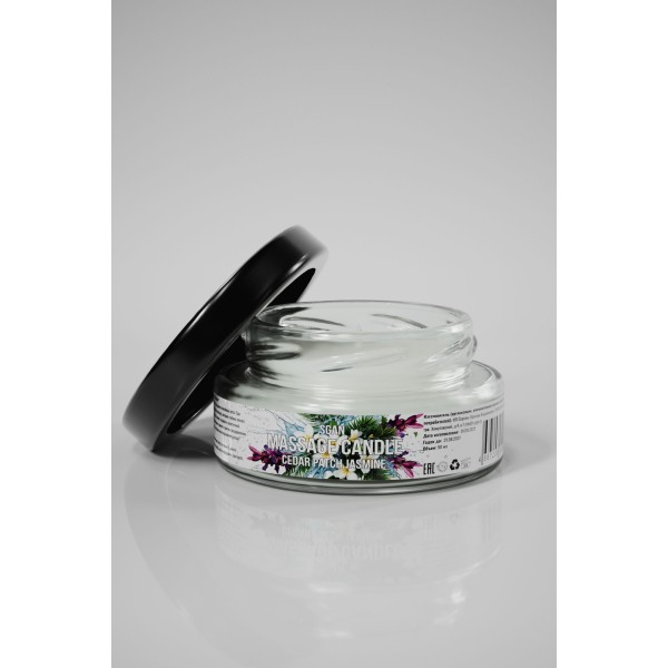 Массажная свеча «Кедр - Пачули - Жасмин» - 50 мл.