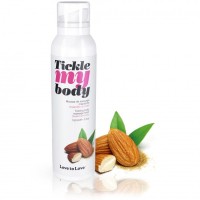 Массажная хрустящая пенка Tickle My Body Sweet Almonds с ароматом миндаля - 150 мл. Массажная хрустящая пенка Tickle My Body Sweet Almonds с ароматом миндаля - 150 мл.
