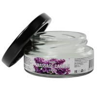 Массажная свеча «Сирень» - 50 мл.