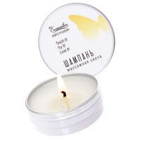 Массажная свеча Eromantica «Шампань» - 30 мл. Массажная свеча Eromantica «Шампань» - 30 мл.