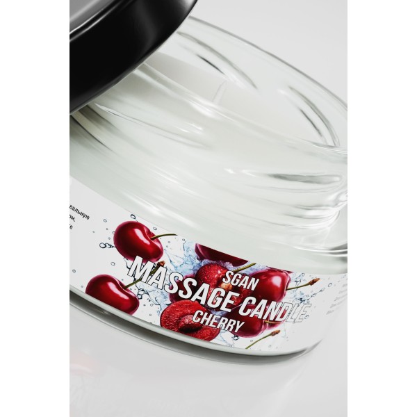 Массажная свеча «Спелая вишня» - 50 мл.