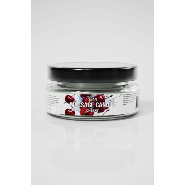 Массажная свеча «Спелая вишня» - 50 мл.