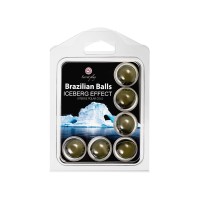 Набор из 6 шариков с массажным маслом Brazilian Balls с ледяным эффектом Набор из 6 шариков с массажным маслом Brazilian Balls с ледяным эффектом