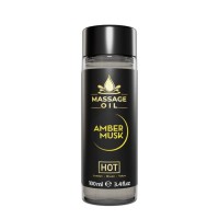Массажное масло с ароматом амбры и мускуса Massage Oil - 100 мл.