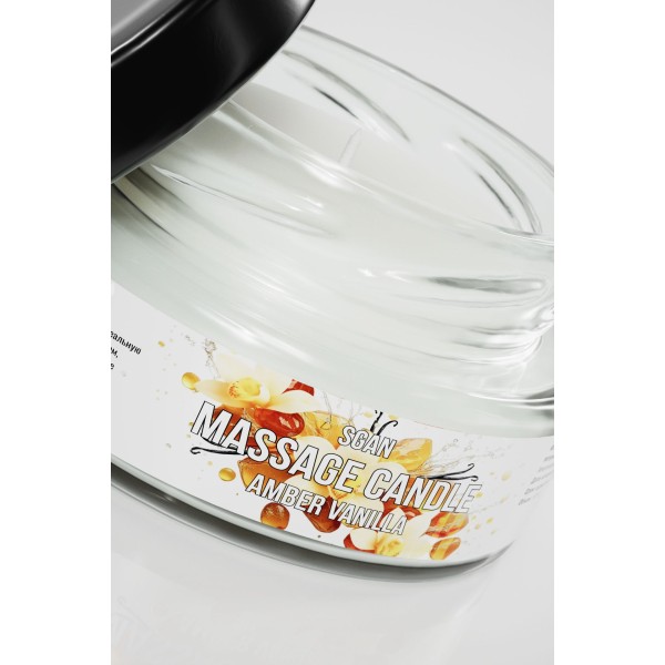 Массажная свеча «Амбра и ваниль» - 50 мл.