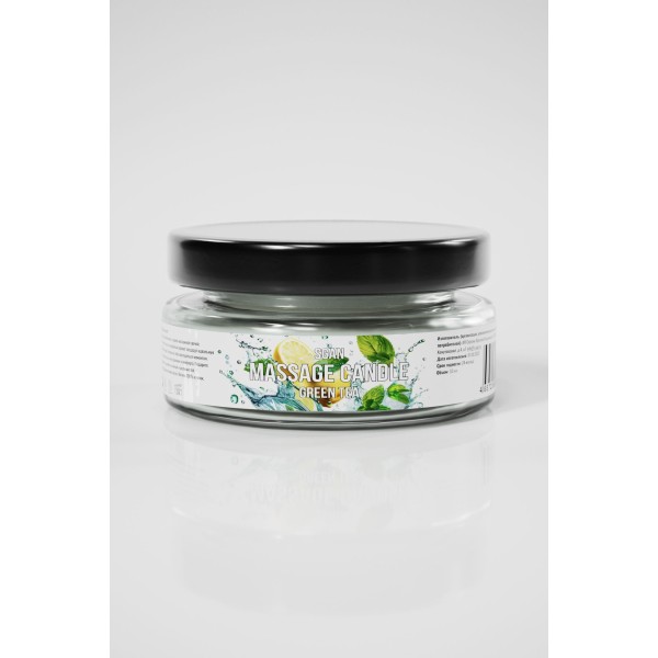 Массажная свеча «Зелёный чай» - 50 мл.