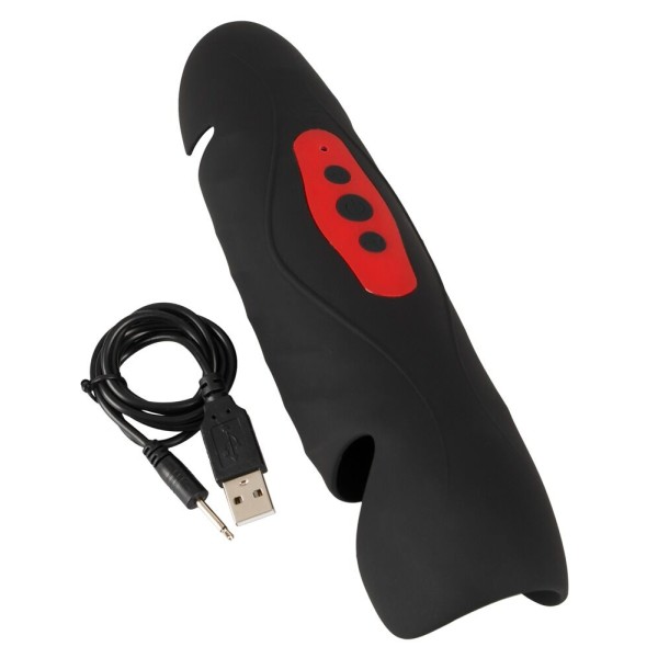 Черный вибромастурбатор с трехточечной стимуляцией Penis Trainer with 3 Point Stimulation Черный вибромастурбатор с трехточечной стимуляцией Penis Trainer with 3 Point Stimulation