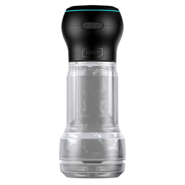 Набор PowerBlow Feel Pocket Stroker Crystal: мастурбатор и интерактивная насадка