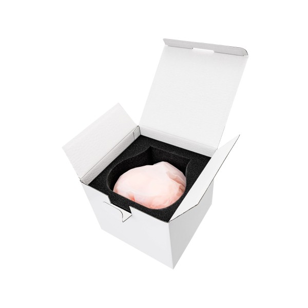 Реалистичный мастурбатор в форме попки с двумя любовными входами