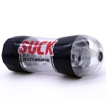 Прозрачный мастурбатор-вагина Suck
