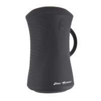 Черный вибромастурбатор с гироскопом Gyro Stroke Черный вибромастурбатор с гироскопом Gyro Stroke