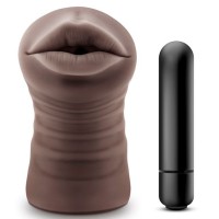 Коричневый мастурбатор-ротик Heather Коричневый мастурбатор-ротик Heather