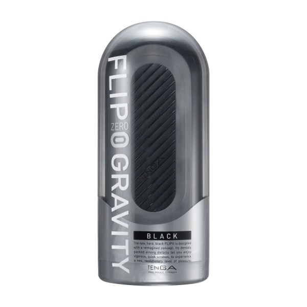 Черный мастурбатор Flip Zero Gravity
