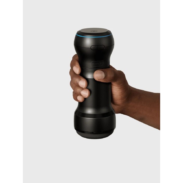 Ченый мастурбатор с интерактивная насадкой PowerBlow Feel Pocket Stroker