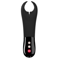 Черный фаллостимулятор Manta с вибрацией