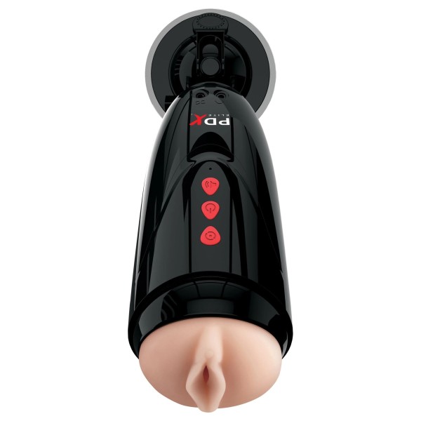 Мастурбатор-вагина с вибрацией Dirty Talk Starter Stroker