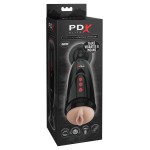 Мастурбатор-вагина с вибрацией Dirty Talk Starter Stroker