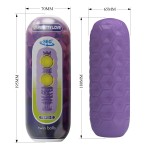 Фиолетовый мастурбатор Venus-X Twin balls