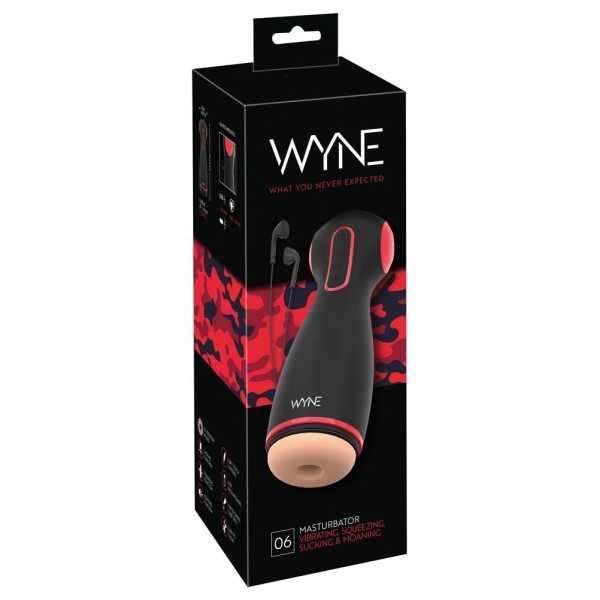Мастурбатор WYNE Masturbator 06 с двумя моторами Мастурбатор WYNE Masturbator 06 с двумя моторами