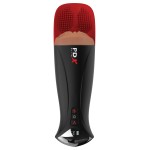 Мастурбатор-вагина в колбе с вибрацией Fuck-O-Matic Pro XL