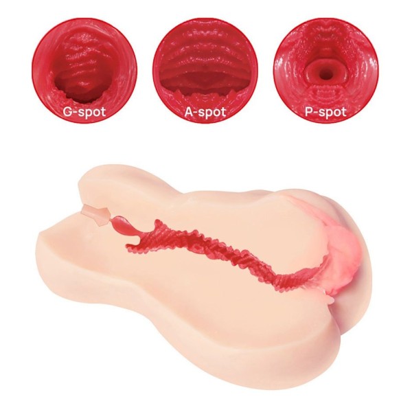 Мастурбатор-вагина с двойным слоем материала Jenny Onahole edition 005 Мастурбатор-вагина с двойным слоем материала Jenny Onahole edition 005