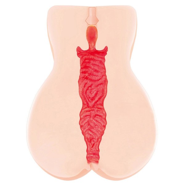 Мастурбатор-вагина с двойным слоем материала Jenny Onahole edition 005 Мастурбатор-вагина с двойным слоем материала Jenny Onahole edition 005