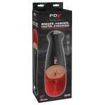 Мастурбатор-вагина в колбе с вибрацией Fuck-O-Matic Pro XL
