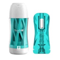 Бирюзовый вибромастурбатор GALAKU Oasis