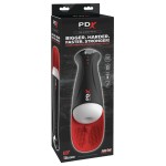 Мастурбатор в колбе с вибрацией Fuck-O-Matic Pro XL