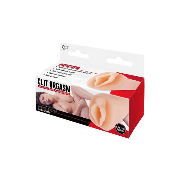 Телесный мастурбатор-вагина Clit Orgasm