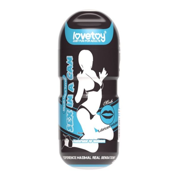 Телесный мастурбатор-ротик Sex in a can