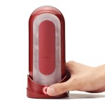 Красный мастурбатор Flip Zero Red Warmer с подогревом
