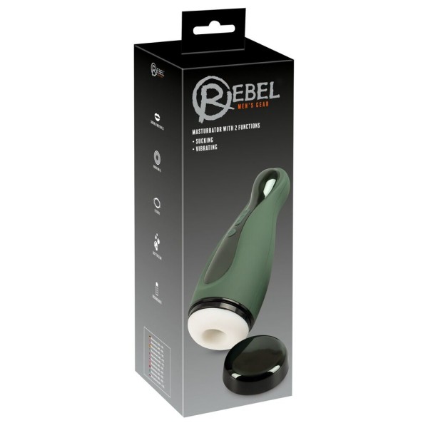 Вибромастурбатор с функцией всасывания Masturbator with 2 Functions